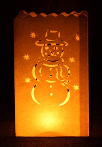 HoitoDeals Luminary Paper Candle Tea Light Lantern Bags For Wedding Party Garden BBQ Xmas
