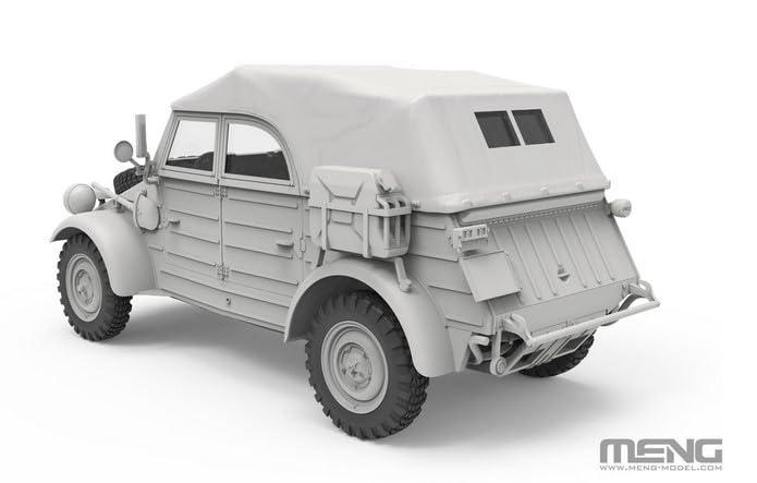 Meng Model 1:35 - Alemán Pkw.K1 tipo 82 frente oriental