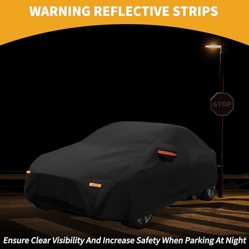 Housse de protection pour Tesla Model 3 bâche voiture imperméable noir