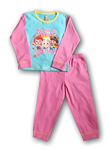 Textiles 4 Home Juntos Juego de Pijama, Rosa, 4-5 Años para Niñas Cover
