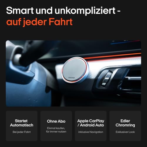 OOONO Co-Driver NO2 Plus Aluminium – Optimierter Co-Driver fürs Auto Warnt vor Tempo-Kontrollen und Gefahrenstellen – Wiederaufladbar… – Ansicht 5