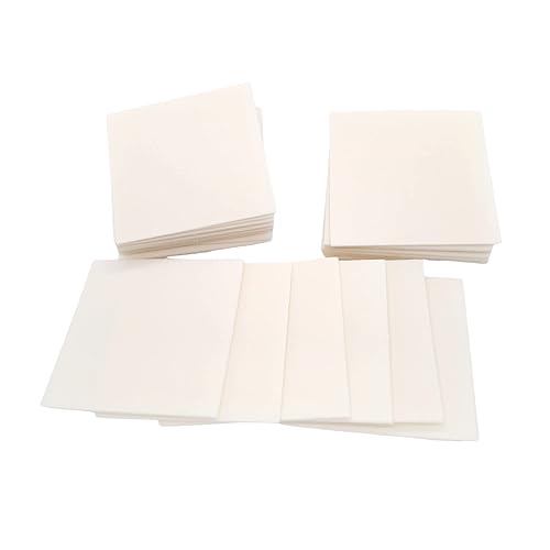 25 almohadillas de pulido de joyería pretratadas con microabrasivos de 2 x 2 pulgadas, paños de limpieza de joyas de CRAFT WIRE