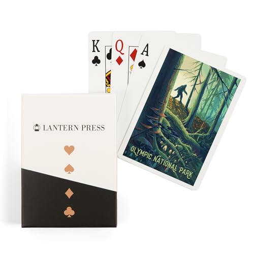 Baraja de 52 cartas estilo poker Olympic National Park