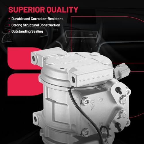 BDFHYK Air Conditioning A/C Compressor 38810PNB006 Compatible with Honda CR-V L4 2.4L 2002 2003 2004 2005 2006