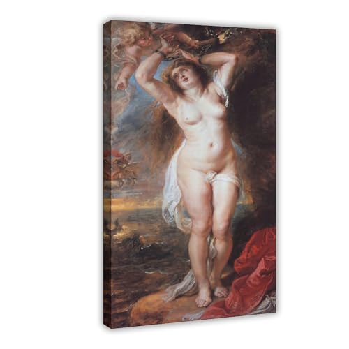 Toile Perseus Freeing Andromeda Rubens 30x45 cm pour salon