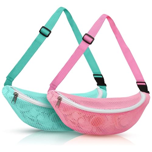 Sac de coquillages et jouets de plage en filet pour vacances enfant