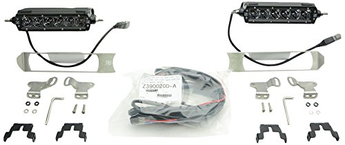 ZROADZ Z415573-KIT Brushed OEM Grille Kit, Black