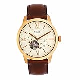 Fossil Men's ME3105 Analog Display Automatic Self Wind Brown Watch