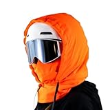 Funda de esquí genérica, transpirable, a prueba de viento y caliente, protector de cara de invierno, para clima frío, ciclismo al aire libre, trabajo senderismo, esquí, pesca, equitación, cosplay de