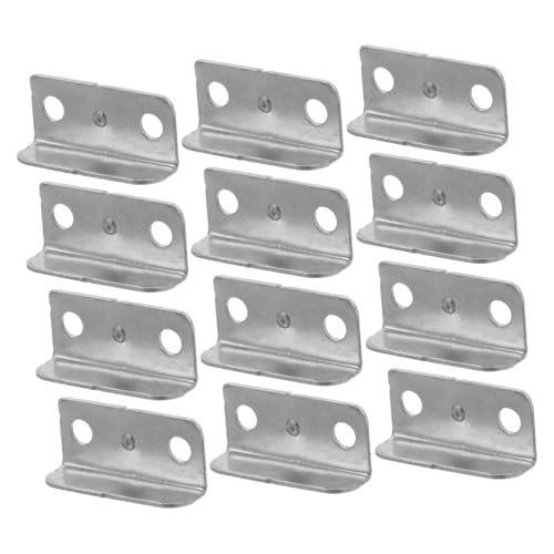 Homoyoyo 20pièces Plaque De Verrouillage De Tiroir Forme De Gâche Métallique Pour Serrure Armoire Entretoise De Gâche De Porte De Tiroir Armoire Plaque De Verrouillage Pour Bureau