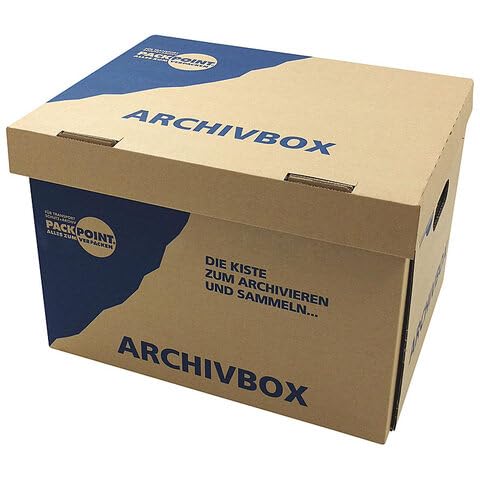 VEPATIM 10 Archivbox Lagerbox 400x320x290mm extrem stabil bis...
