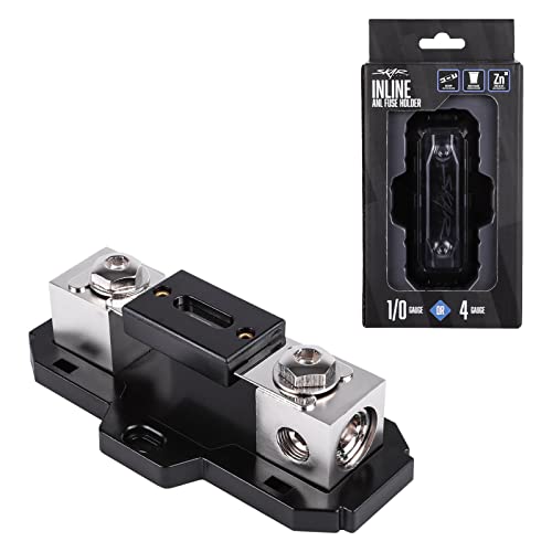Skar Audio 1/0 Or 4 Gauge In-Line Anl Fuse Holder With 150 Amp Fuse #TOP6