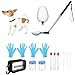 Telescopic Sample Collector - Cat Pee Stick | Dog Poop Catcher | Long Handled Telescopic Dog Urine Collector | Dog Poop Catcher | Urine Sample Catcher Extendable for Small Large Female Dogs