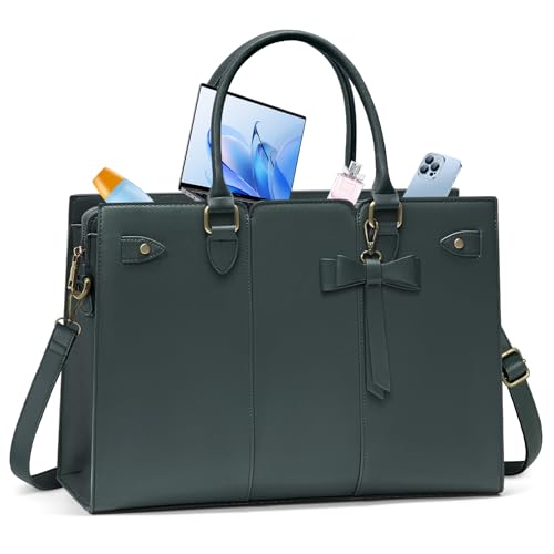 RAINSMORE Borsa Lavoro Donna PU Pelle Borsa Porta PC Donna Ufficio Borsa Università donna Tote Bag...