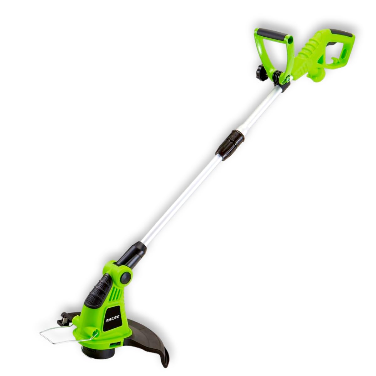 Electric String Trimmer 13 Inch 3.8 Amp 7800 RPM Speed Corded Trimmer Garden Lawn Weed Cutter, Green, 63387