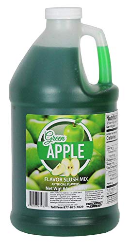 Concession Express Slush Syrup (Green Apple) #TOP18