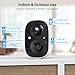 Security Cameras Wireless Outdoor Indoor, 2K Battery Powered WiFi Camera for Home Security, AI Motion Detection, Color Night Vision, IP66 Weatherproof, 2-Way Talk, Siren Alarm, SD/Cloud Storage