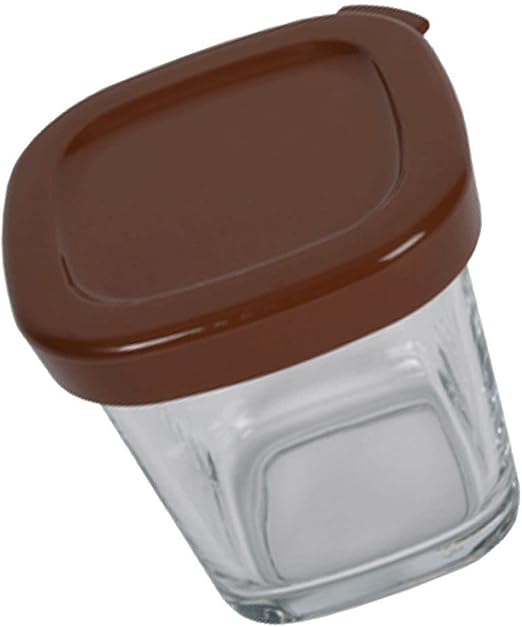 Pot + couvercle marron Yaourtière SS1530000808 SEB Yaourtière SS