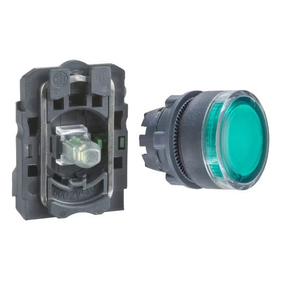 Schneider Electric, XB5AW33M1N, Harmony XB5, Green Illuminated push button, 22mm, spring return, 1 NO, LED 230 V AC (B09N7KC4G1) Amazon Price History, Amazon Price Tracker
