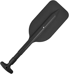 LIUZHI Paddle Boat Remi in alluminio Mini remo Paddle, multiuso di emergenza Telescoping Paddle per nautica, telescopio portatile Rafting Barca Paddle per sport acquatici