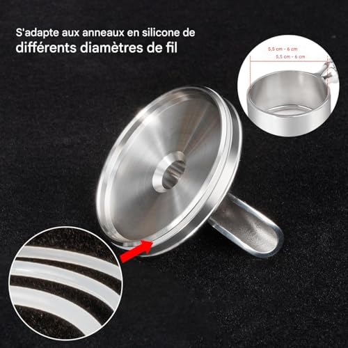 Bec verseur réorientateur café 54mm pour poignée de machine - 8