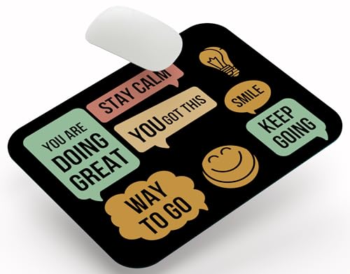 Exclusive Treasure Flexible Mouse Pad – Sleek Black Design, Non-Slip Rubber Base, 3MM Thickness – 9 x 7.5 Inches Ideal for Office, Home, and Study Desks