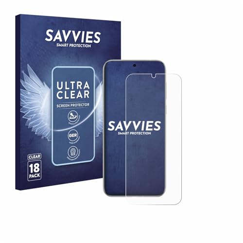 savvies 18 Pack Screen Protector Compatible with Huawei Pura 80 Pro Protection Film Clear