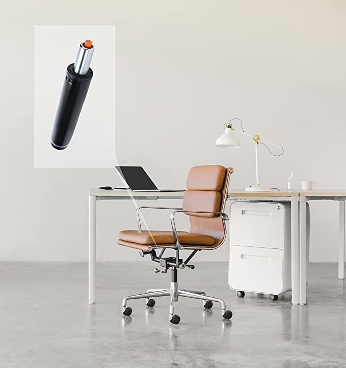 Image of CSS -Replacement Bar Stool /High /Height Gas Lift Cylinder Chrome,Tall Hydraulic Piston Pneumatic Shock Universal Size, Full Stool Height (Extended Height:28'' /710mm) (Office Chair Power Hydraulic)