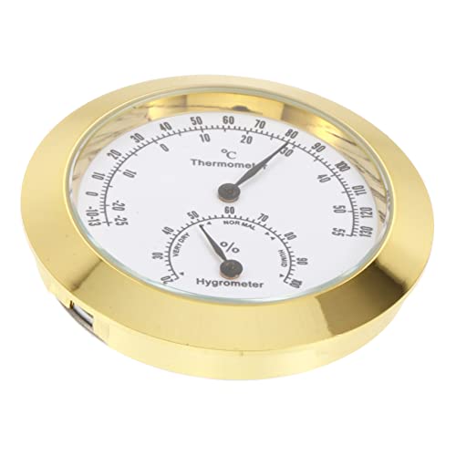 ibasenice Thermohygrometer Violin Humidity Thermometer Temperature Gauge Portable