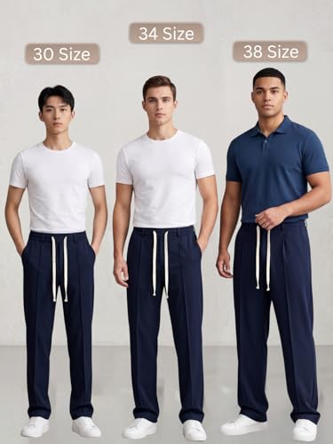 Image of GRECIILOOKS Men's Lycra Cargo Track Pants - Loose Fit Joggers for Men | Korean Style Travel & Lounge Wear with Pockets (Available in Plus Size)