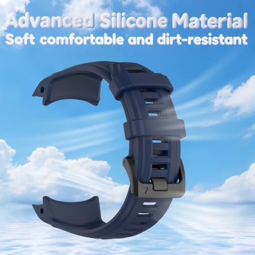 Correa para Garmin Instinct 3 de silicona ajustable 45mm miniatura 3