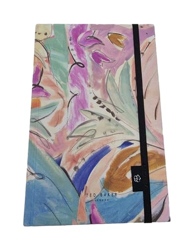 Ted Baker Nikkae Summer Bloom Printed A5 Notebook in Pale pink Hardback