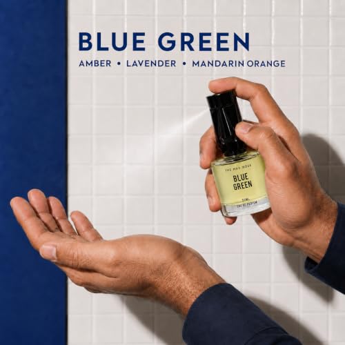 Image of Blue Green EDP 50ml | Long Lasting Perfume for Men | Fresh Aromatic Aquatic Fragrance | 20% Concentrate | Gift for Men