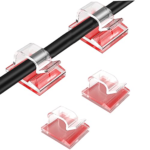 Clips de cable Autoadhesivo 50 piezas Clips de...