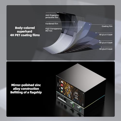Image of FiiO R9 Android Media Streamer, Network Player, HDMI /MQA Full Decode, USB DAC, DSD512 PCM768kHz /32Bit Bluetooth 5.0, 6''HD Touchscreen