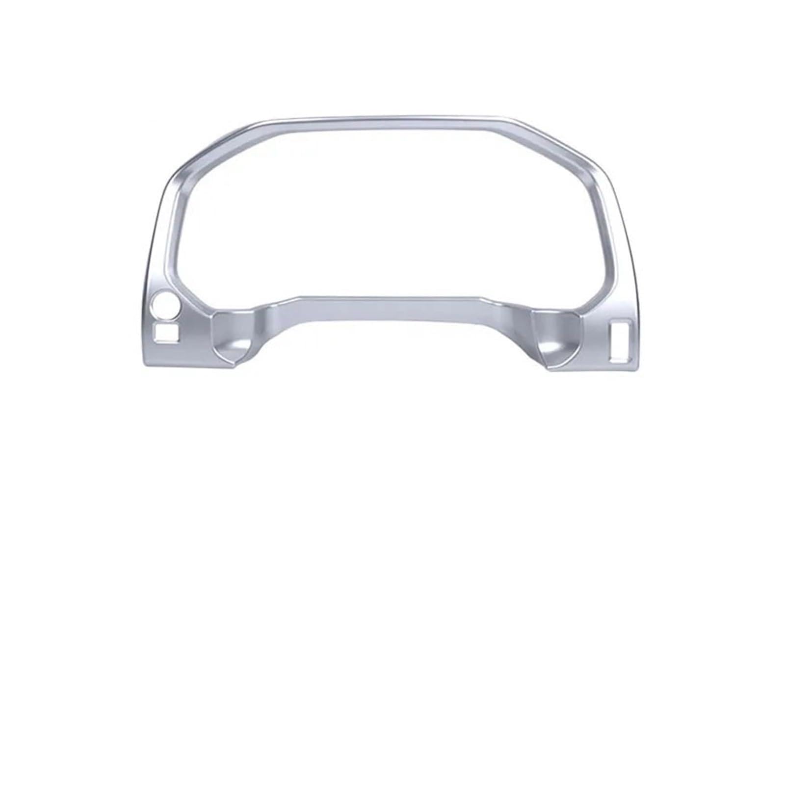 Dashboard Frame Cover Decoration Trim Interior Parts Car Modification Accessories Compatible With Land Cruiser Prado 150 2018 2020(Silver)