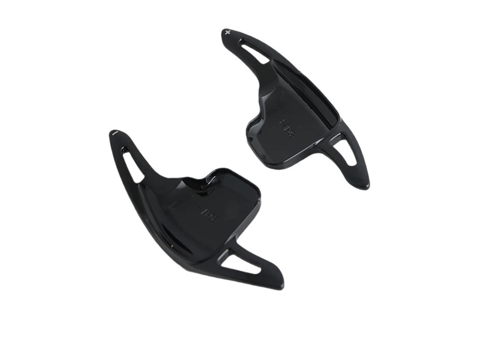 Xxiucj Car Paddle Shifter Extensions for BMW for F01 F06 F07 for F10 F15 F16 for F20 F22 for F45 for F30 F34 F36 Auto Steering Wheel Rear Shift Paddle(Black)