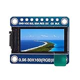 waves 0.96インチ IPS 液晶ディスプレイ SPI 80x160ピクセル 65 k フルカラー モジュール ST7735