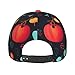 Pumpkin Flowers Baseball Cap Adjustable Size for Running Workouts and Outdoor Activities All Seasons