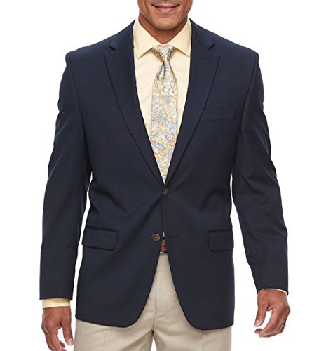 Chaps Men's Classic-Fit Performance Stretch Blazer Coat Navy (42 Long)