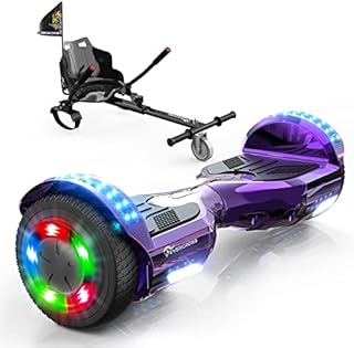 EVERCROSS Hoverboard, Self Balancing Scooter Hoverboard with Seat Attachment, 6.5