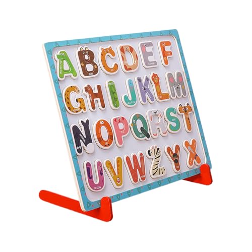 Letras Magnéticas,Juguete Educativo De Tablero De Letras Magnéticas - Imanes del Alfabeto para Deletrear,para Niños Y Niñas Deletreo Aprendizaje Temprano Preescolar Jardín De