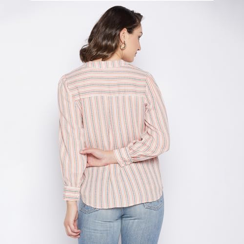 Image of Madame Women Striped Top
