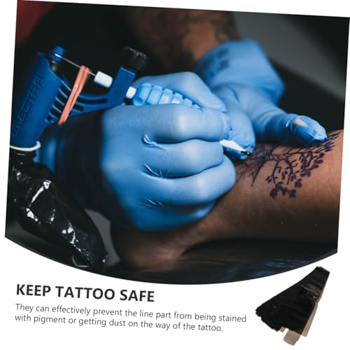 Cubiertas plásticas para cables de clip de tatuaje, 100 bolsas desechables 5