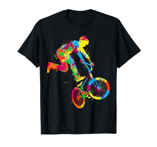BMX Rider Vélo Vélo Stunt Racing Enfants Garçons T-Shirt