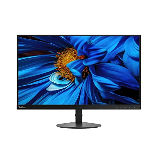 Monitor LED Full HD 23.8' FreeSync Lenovo Thinkvision S24e-03 VGA+HDMI Base LTPS (Ajuste de altura), Preto