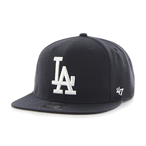 '47 Brand Cap Captain Sure Shot Snapback, Color:darknavy