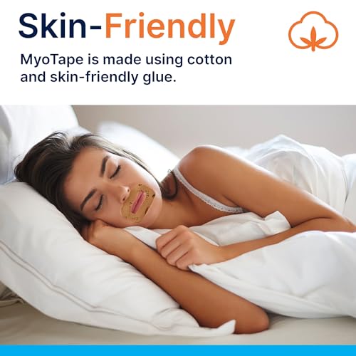 myotape - sleep tape for adults - 90 nights - reduce snoring - improve sleep - promote nasal breathing - menwomenunisex