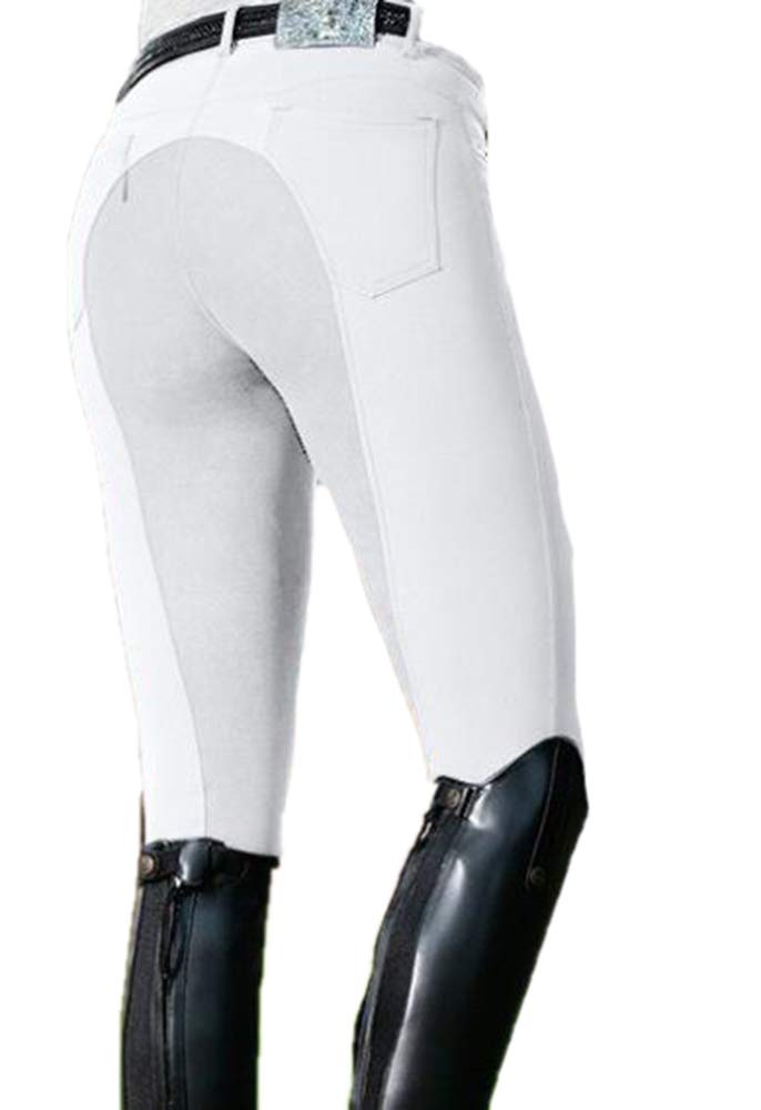 Babao Women's 4 Equine Riding Tights,Horse Riding Stretchy Jodhpurs