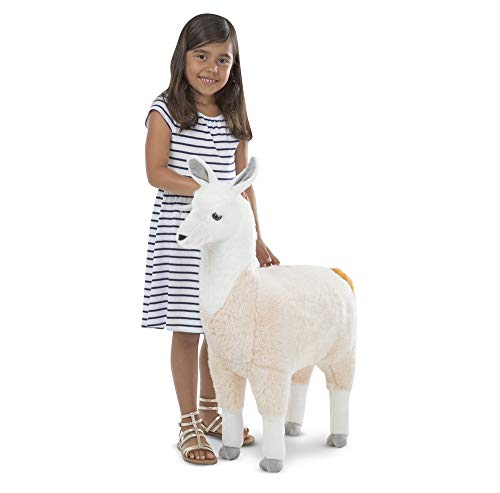 Lama en peluche de collection Melissa & Doug aux finitions haut de gamme - 2